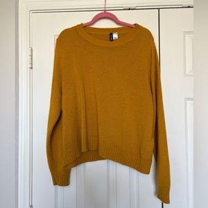 H&M Mustard Yellow Sweater